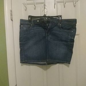 Gap denim skirt